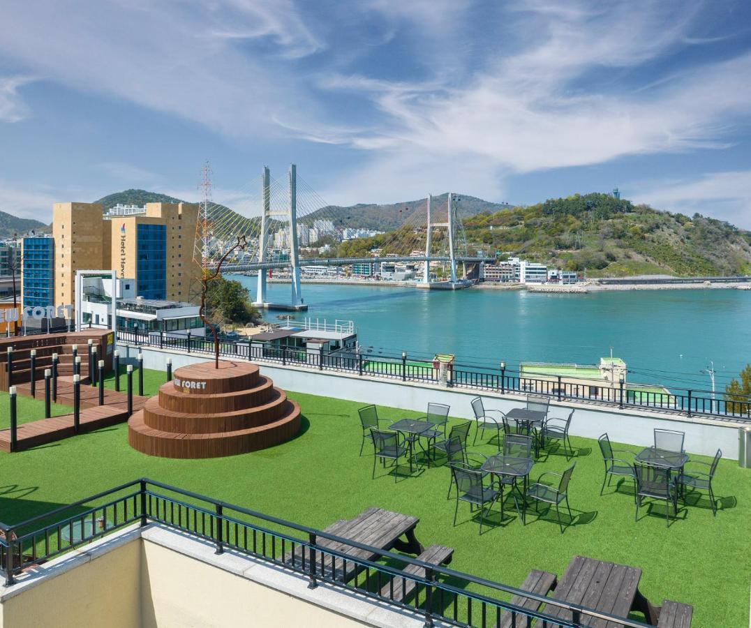 Yeosu View Foret Pension المظهر الخارجي الصورة